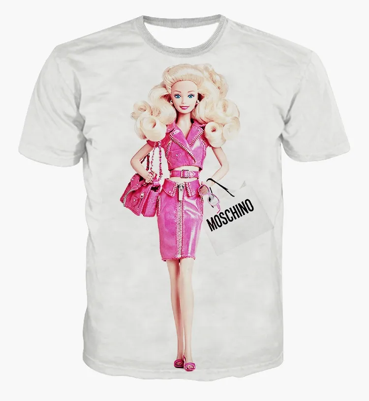 barbie print t shirt