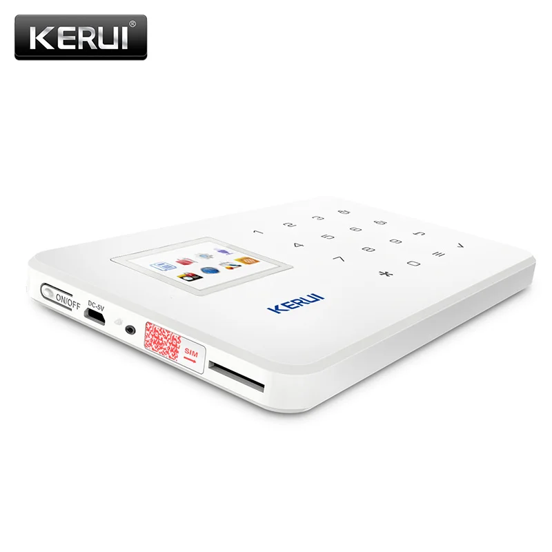 KERUI 1 7 дюймов TFT экран GSM домашняя охранная сигнализация защита приложение