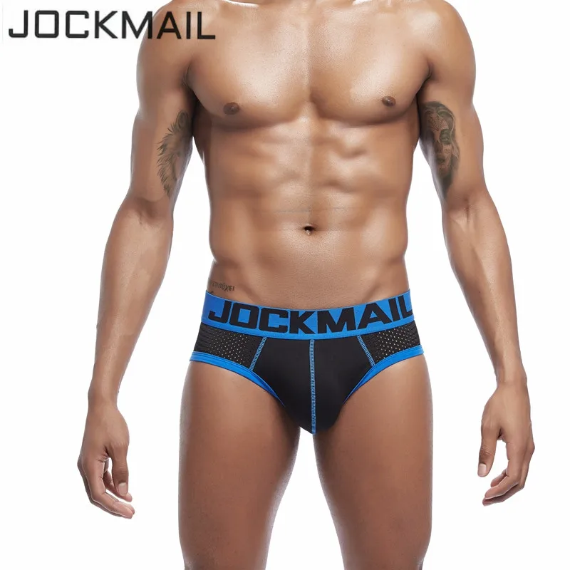 Трусы брифы JOCKMAIL мужские Брендовое нижнее белье с выпуклым U образным карманом