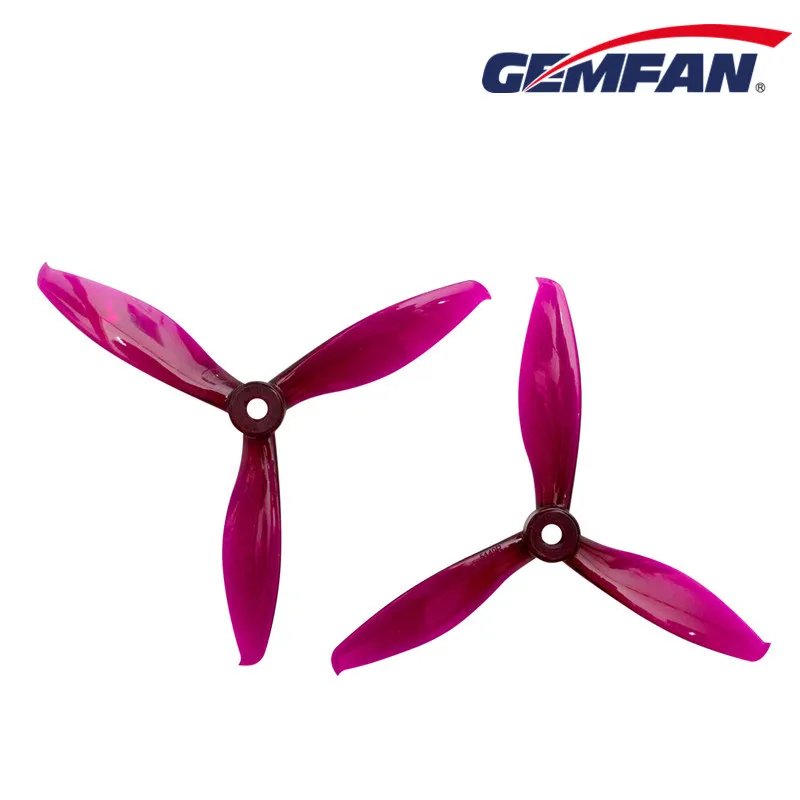 24 шт./12 пар трехлопастные пластиковые пропеллеры Gemfan Flash 5149 5 дюймов CW CCW