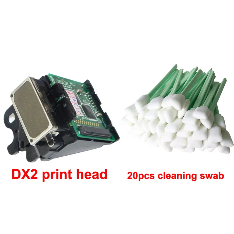 20 шт тампон бесплатно с DX2 растворителем печатающая головка для Epson Pro3000 7000 9500 1520k