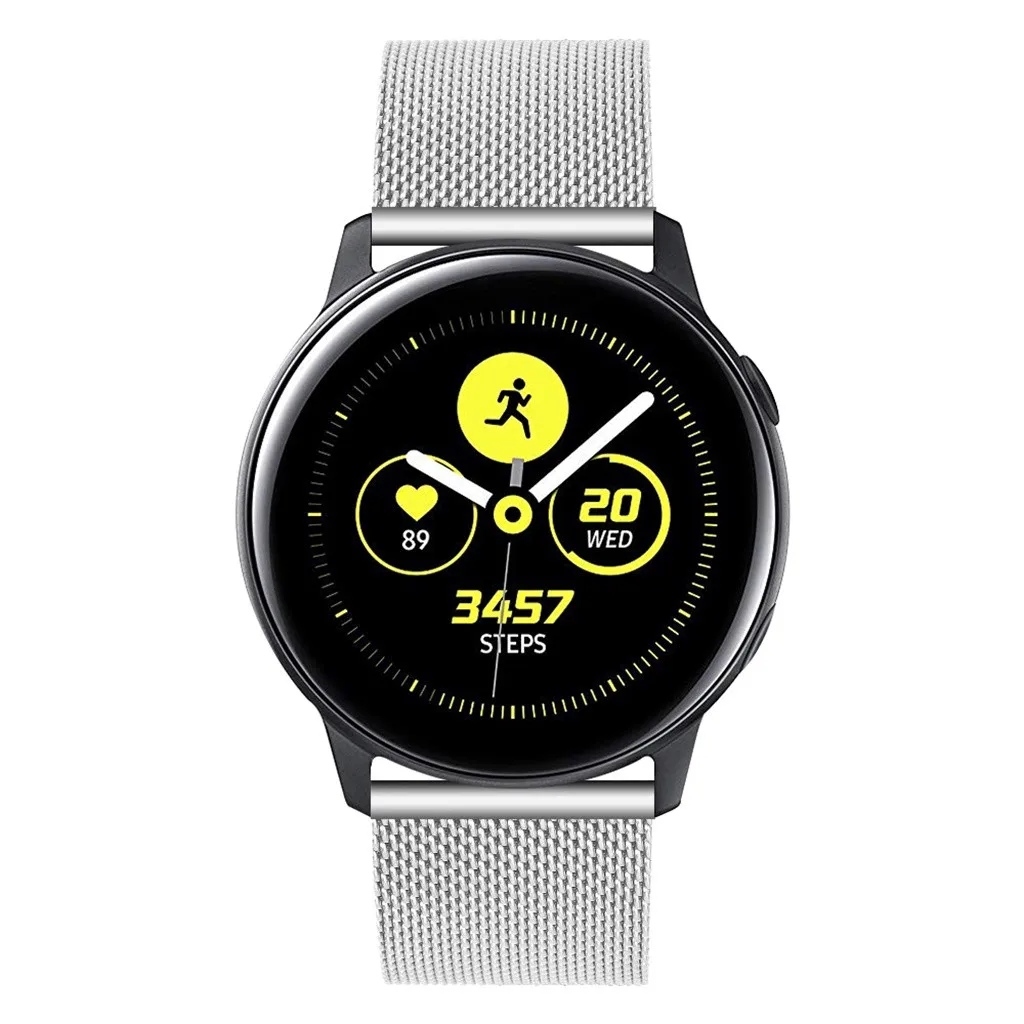 Для samsung Galaxy Watch Active Smartwatch мягкий ремешок аксессуары для Mi Band 4 сменный ремешок для наручных часов