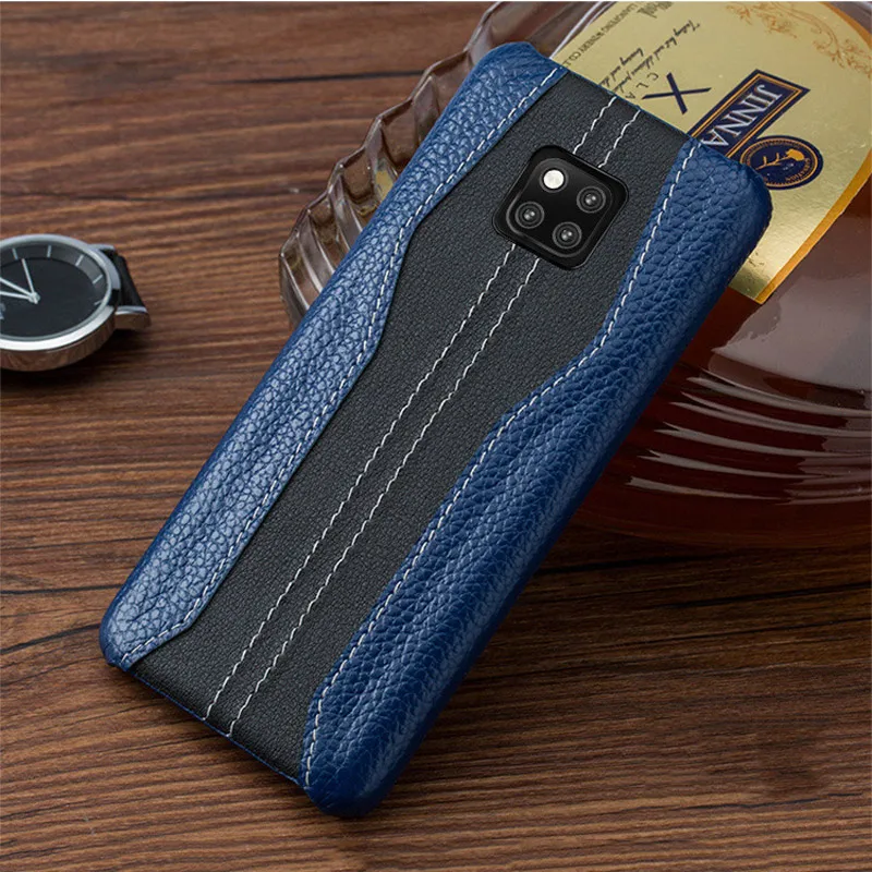 Для huawei mate 20 Pro чехол из натуральной кожи для Lite роскошный бизнес X Porsche чехол| |