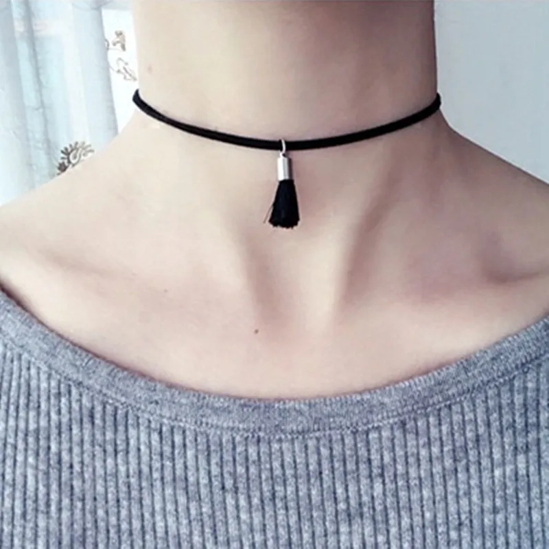 Ожерелье на шею kolye, новинка, хит, для мужчин, короткое, Ретро стиль, панк, кружево, кожа, кристалл, тату, ожерелье, готические украшения-подвески, женское ювелирное изделие, колье - Окраска металла: N759