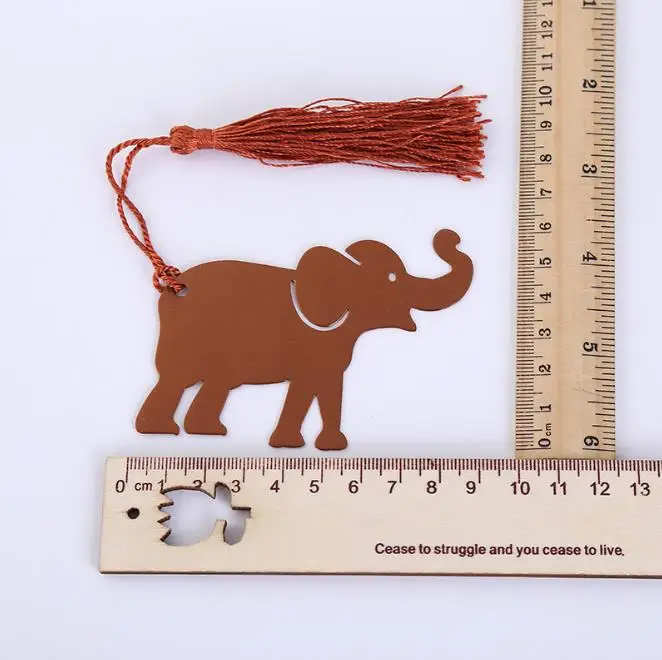 

100pcs/Lot+Fashionable Style Alluring Antique Brass Elephant Bookmark Wedding Favors For Guest+FREE SHIPPING