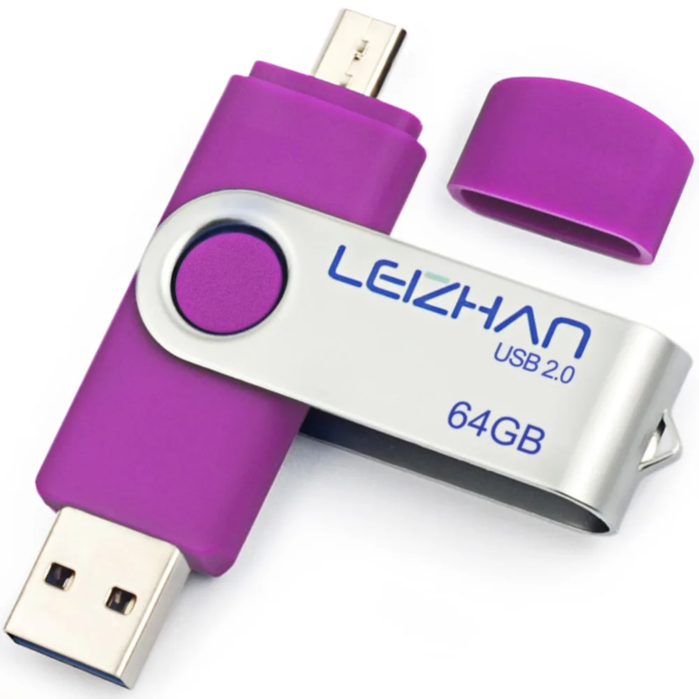 Флеш-накопитель LEIZHAN USB 2 0 металлическая флешка 4 ГБ 8 16 32 64 карта памяти mini Udisk для