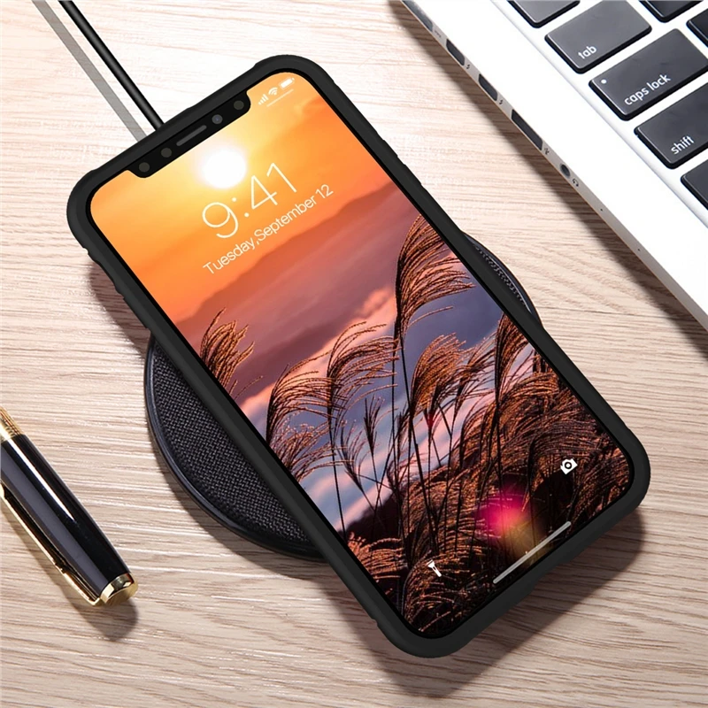 2 в 1 чехол для телефона Iphone 7 plus с полным покрытием 360 прозрачный магнитный