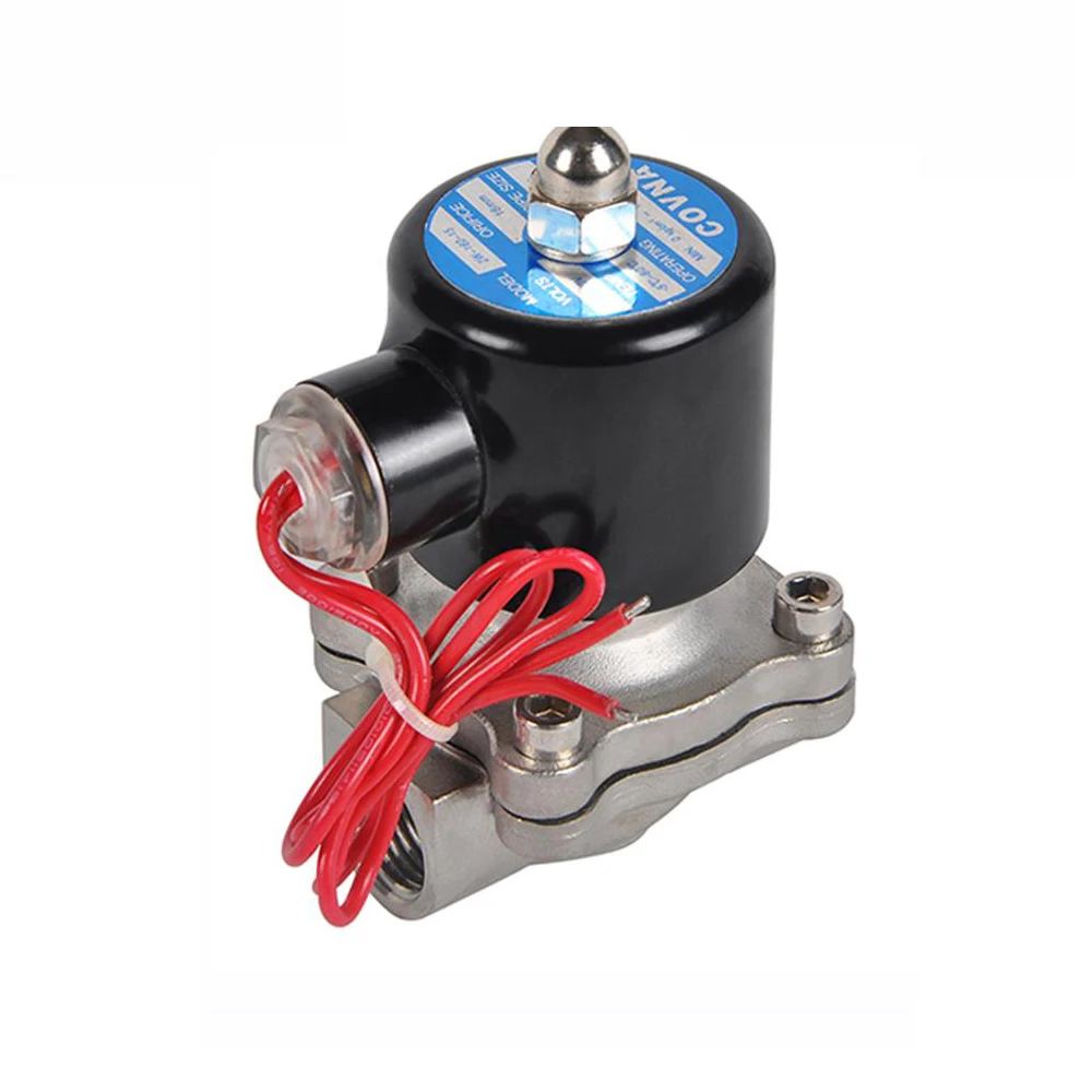 DN20 3/4 &quotНержавеющая сталь PN10 Pull type Diapharagm электромагнитный клапан 2 позиционный