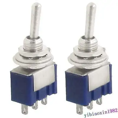 20 шт. переменный ток 125 в 6 А ВКЛ./вкл. 2-позиционный 3-контактный мини-переключатель