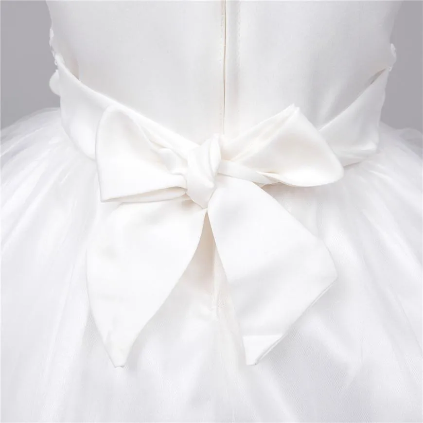 New Year Children Bling Sequins Flower Princess Girl Dress for Wedding Birthday Party Kids Evening Prom Dresses Girls | Детская одежда