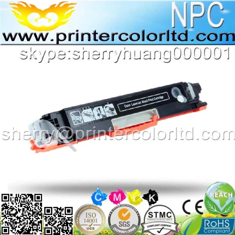 Цветной тонер-картридж для HP CE310A CE311A CE312A CE313A совместимый с CP1025/1025NW LaserJet Pro 100