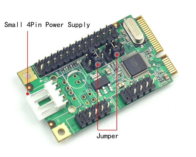 Новый мини PCIe 1 параллельный порт + 2 последовательных порта I/O контроллер карты Mini