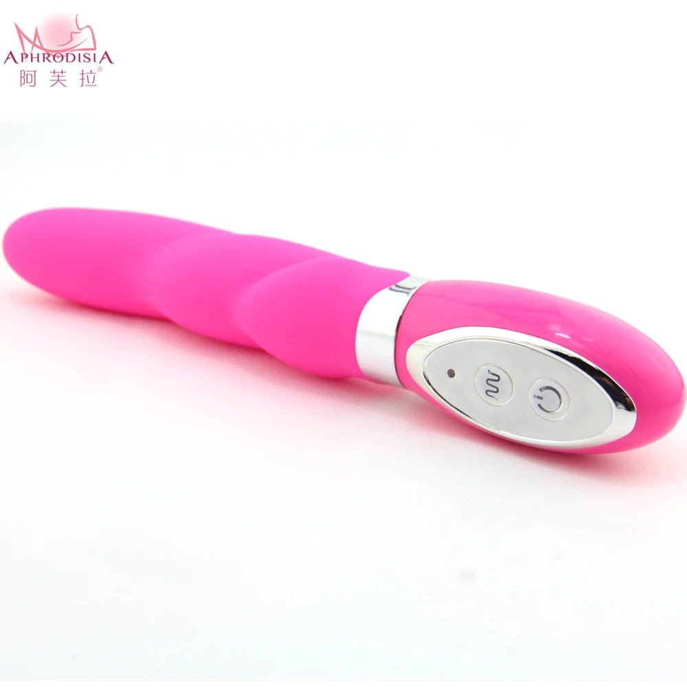 APHRODISIA розовый 10 Скорость триггер вибратор духов день волнистые Секс игрушки