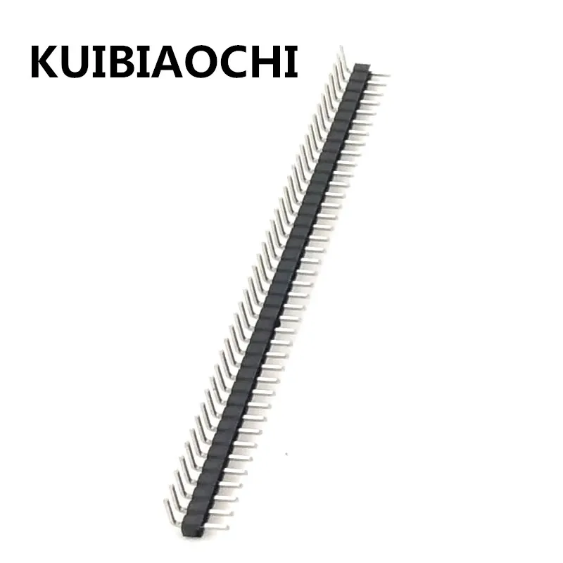 20 шт./лот 2 мм 40 Pin Мужской Однорядный штыревой разъем угол 1*40 Pin|4 pin male|angle headerangle header