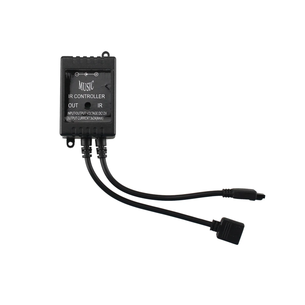 ИК-пульт дистанционного управления для светодиодных лент 20 клавиш RGB DC12V-24V общий