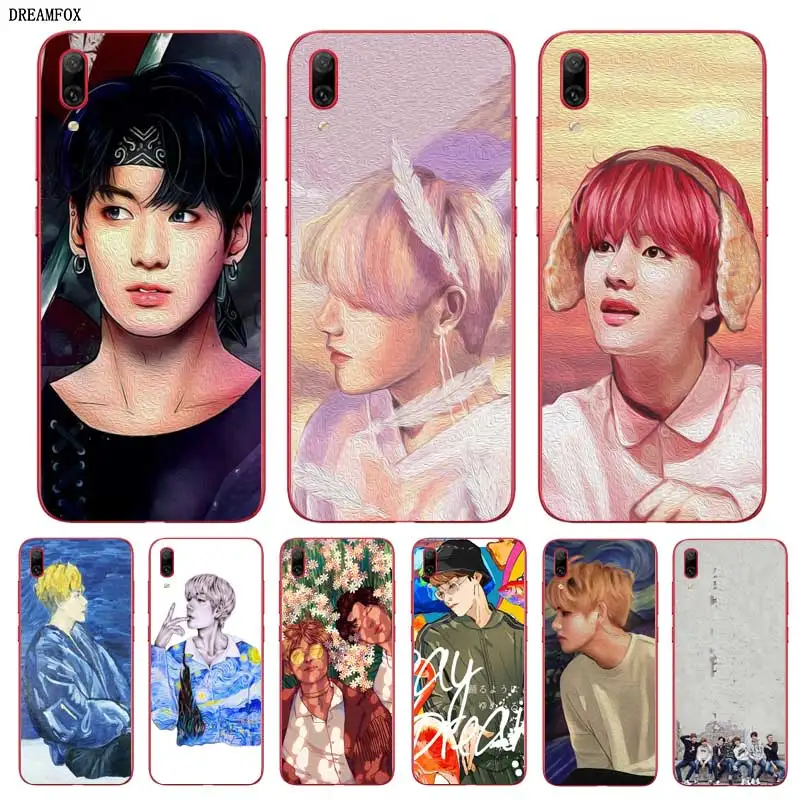 N358 Painting Taehyung Soft TPU Silicone Cover For Huawei Mate 8 9 10 20 30 Lite Pro Case |