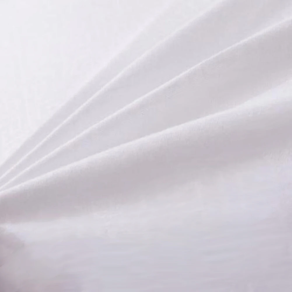 Мягкая квадратная внутренняя подушка 45*45 однотонная Белая Подушка Наполняющая