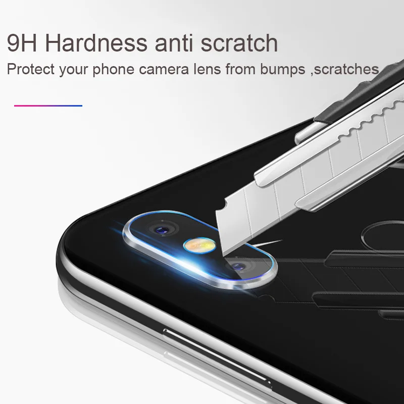 Закаленное стекло для Xiaomi Mi 8 SE A2, металлическое защитное кольцо для объектива камеры для Xiaomi Mi A2 8, защитный чехол для экрана телефона
