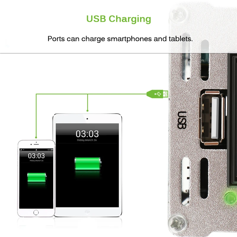 Автомобильный преобразователь напряжения 200 Вт постоянного тока 12 В в переменный