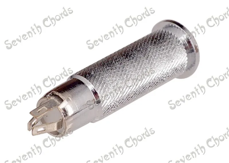 10 шт. хромированный внахлест цилиндр бас гитара разъем вход/выход гитарный 1/4 &quot6
