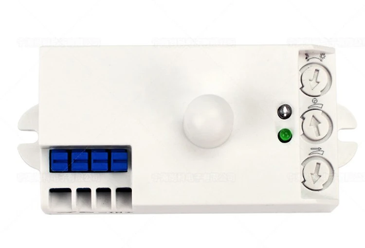 Indoor  Best quality Microwave Radar Sensor Light Switch Body Motion  DC 12V-24V 5.8GHz With Shell