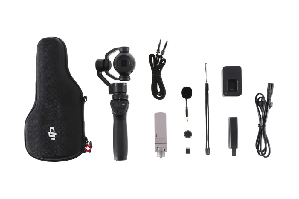 DJI osmo плюс Handheld 4K Камера и 3 осевому гидростабилизатору новейшая + Фирменная