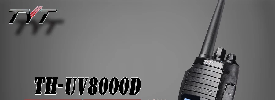 TYT th-uv8000d Walkie talkie VHF-UHF двухдиапазонный 10 Вт трансивер портативный Радиоприемник 10 км th-uv8000d walky talky
