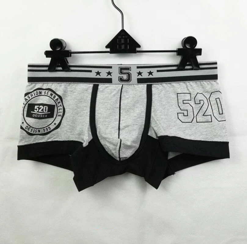 Дышащие хлопковые мужские боксеры нижнее белье с четырьмя углами 2019 для мужчин