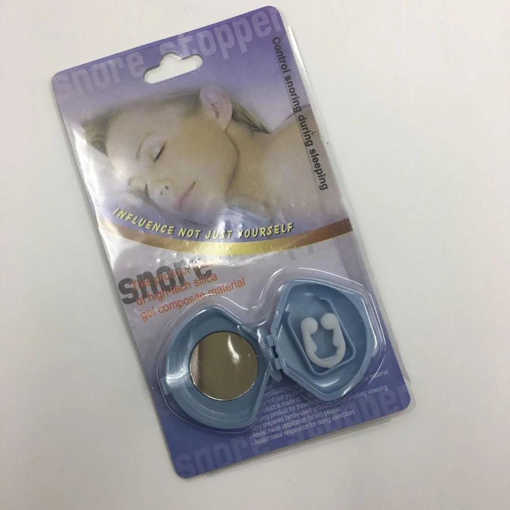 2019 Mini Anti Nose Snoring Device Silicon Breathing Apparatus Portable Relieve High Quality Health Care A101 | Красота и здоровье