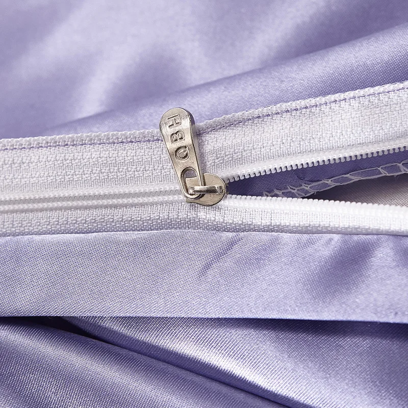 Набор постельного белья из шелка с имитацией NarwalDate Комплект для взрослых двумя