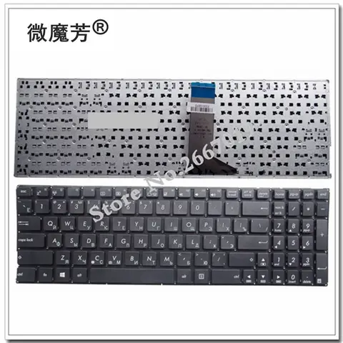 Русская клавиатура для ноутбука ASUS X555 X555L PRO2548M X555LN X555LP X555LB X555LF X555LI X555U TP550 с коротким кабелем