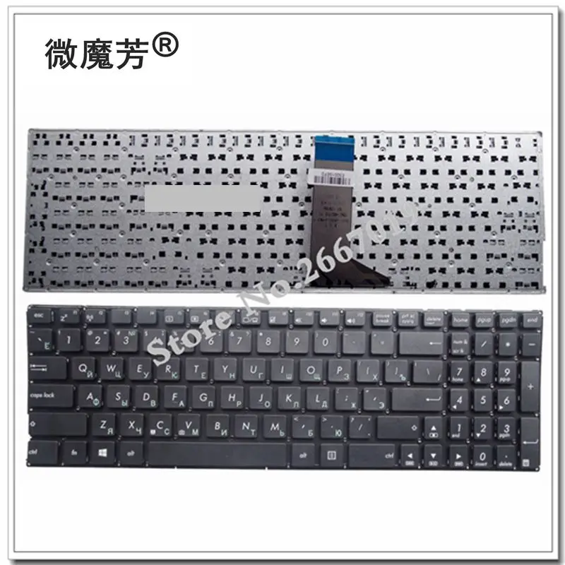 Русская клавиатура для ноутбука ASUS X555 X555L X555LA X555LD X555LN X555LP X555LB X555LF X555LI X555U TP550 с