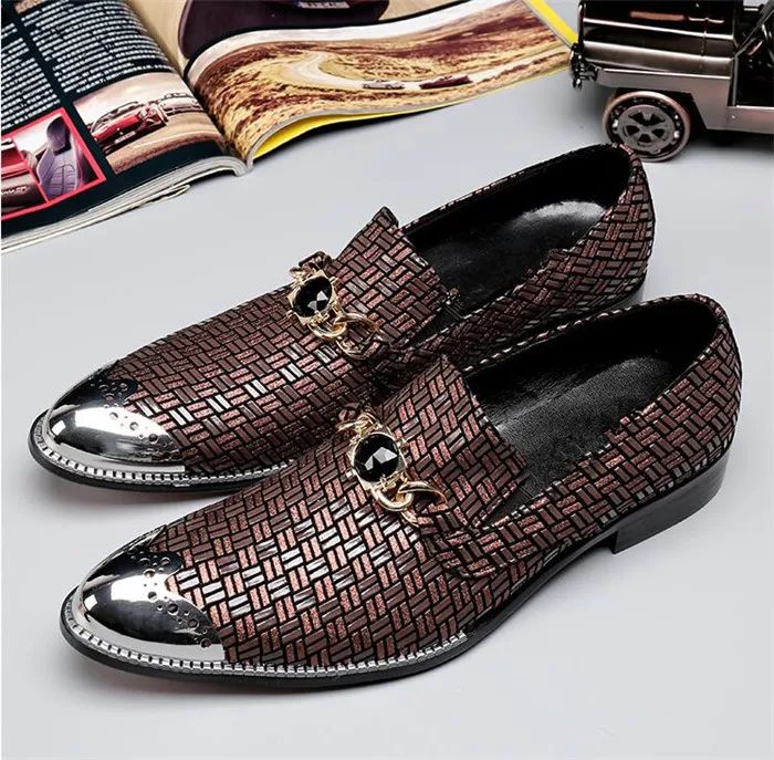 

Personal business casual men's leather shoes slip-on leather lazy low top shoes single leather breathable shoes