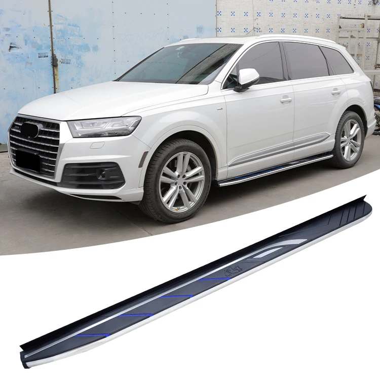 Дизайн алюминия, пригодный для Audi Q7 Беговая доска шаг в сторону nerf бар