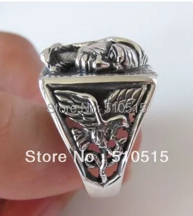 Байкерское кольцо Regalrock Chief of Tribe Eagle Hawk|indian chief|indian chief ringindian ring |