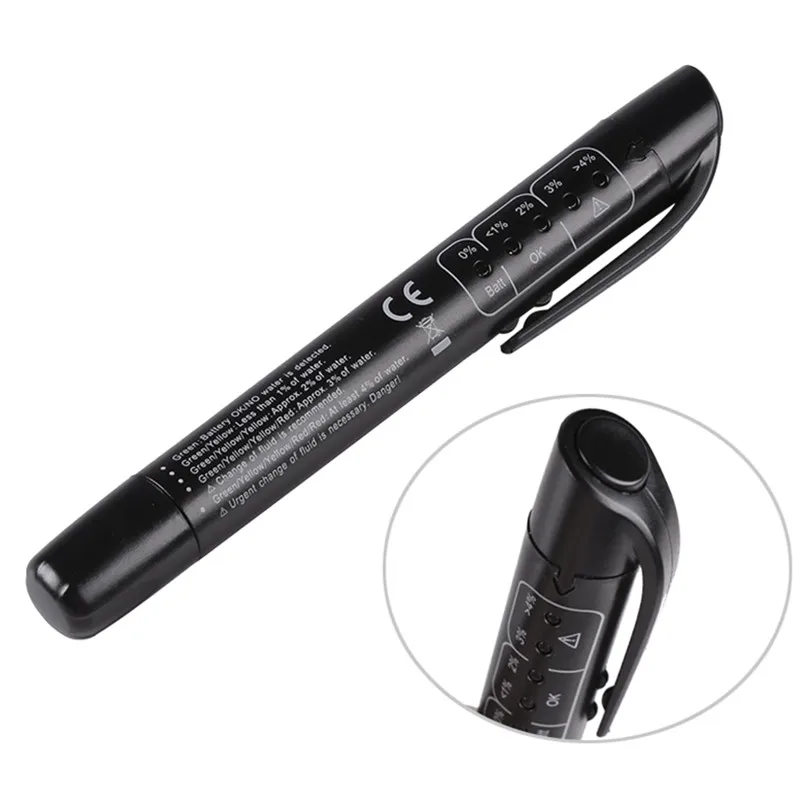 Тестер тормозной жидкости ручка с 5 светодиодный автомобильные инструменты для