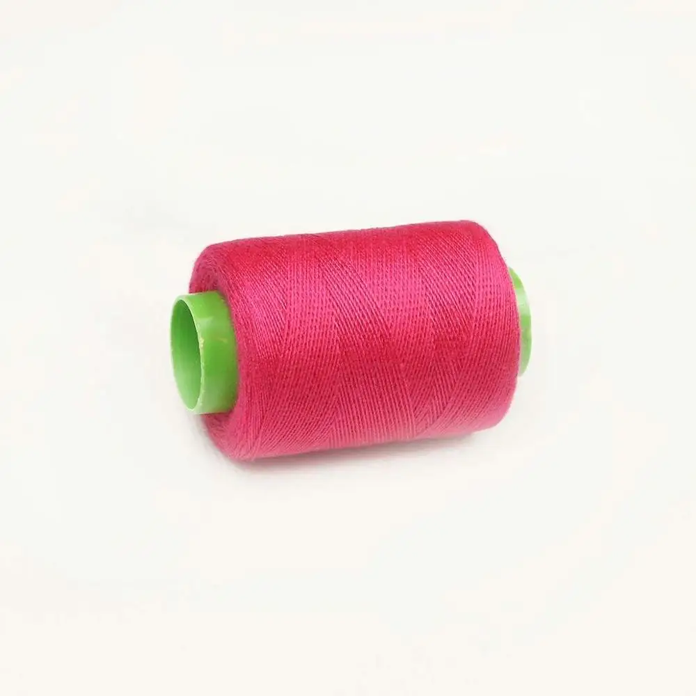 Fuchsia 24 цвета 300 м высокопрочные полиэфирные швейные нитки для машинной вышивки аксессуары для резьбы швейные изделия для шитья - Цвет: Fuchsia