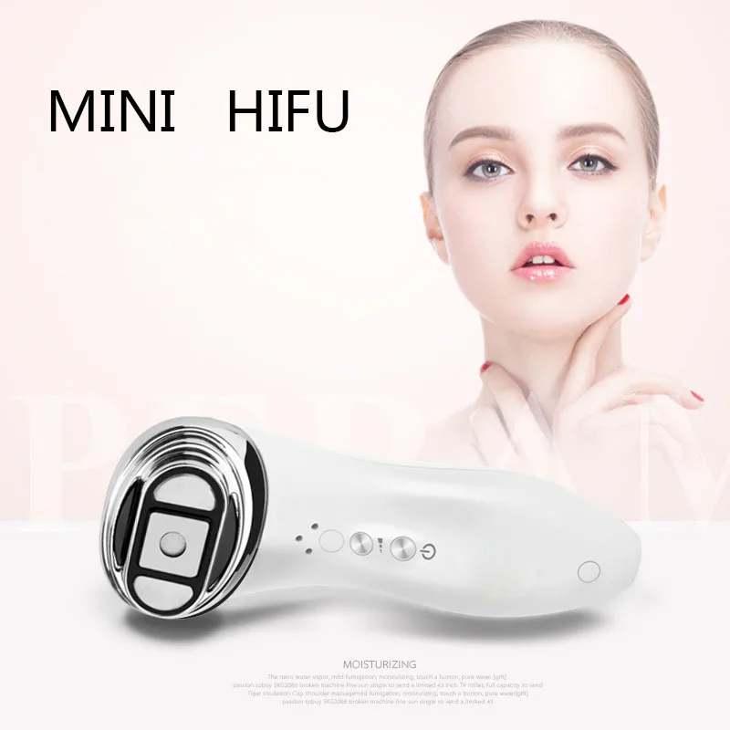 Биполярный мини Hifu RF лифтинг для лица удаление морщин на шее сфокусированный