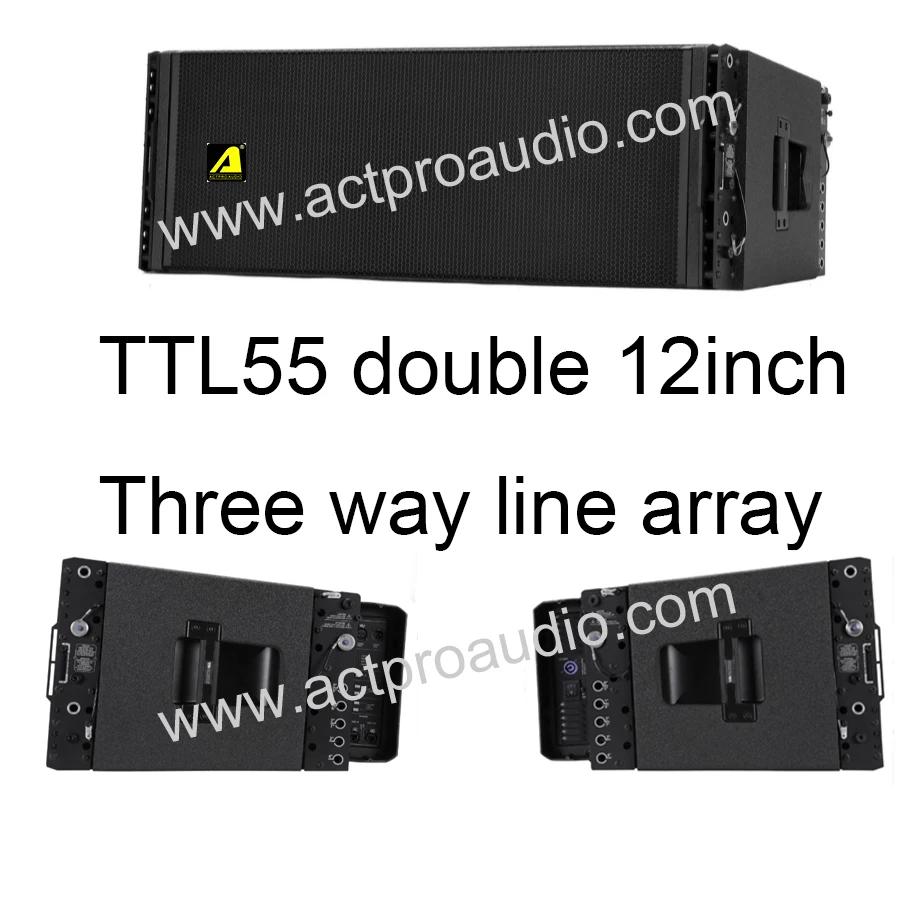 TTL55 двойная 12 дюймовая акустическая система с активным линейным рядом двойной 18