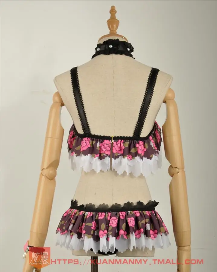 

LoveLive!Sunshine!!COSPLAY Anime COS Tsushima Yoshiko COS Halloween Party sweet and cute Lolita Bikini swimsuit Costumes