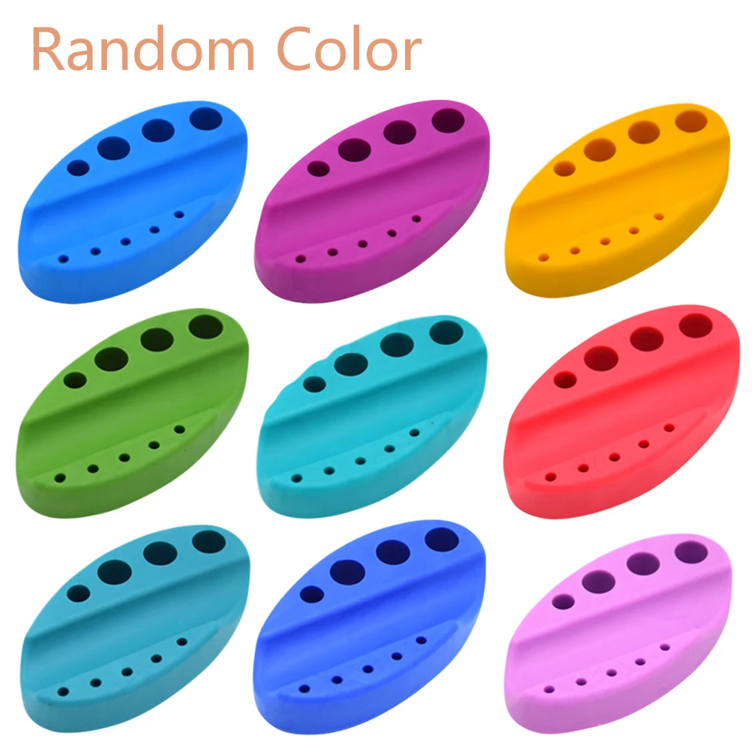 Инструмент для татуажа держатель ручки цветной силиконовая чашка лоток тату