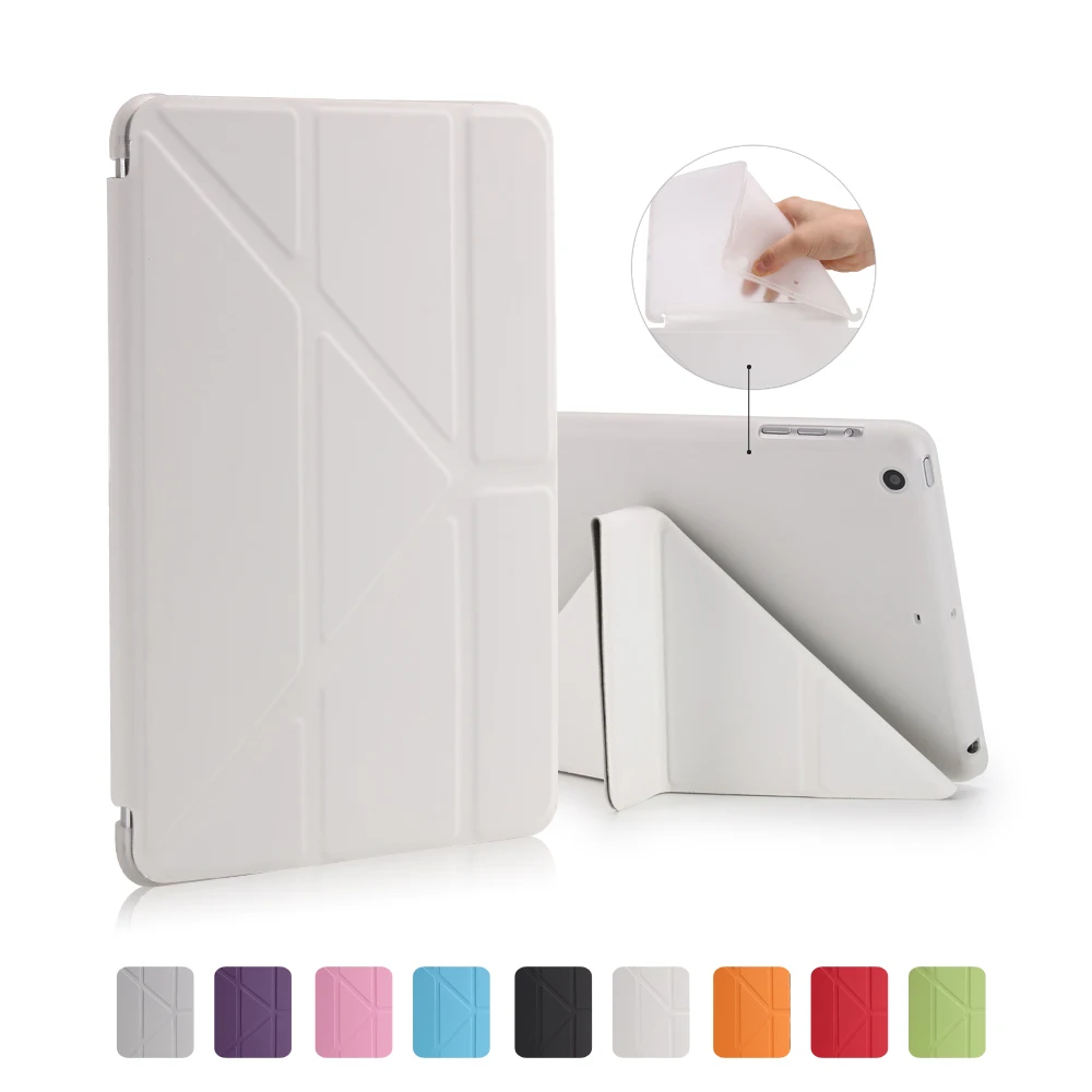 Чехол GOLP для iPad Mini 5 чехол из искусственной кожи и мягкая задняя откидная Подставка Авто Режим сна/Пробуждение Смарт-Чехол для iPad Mini 4 5