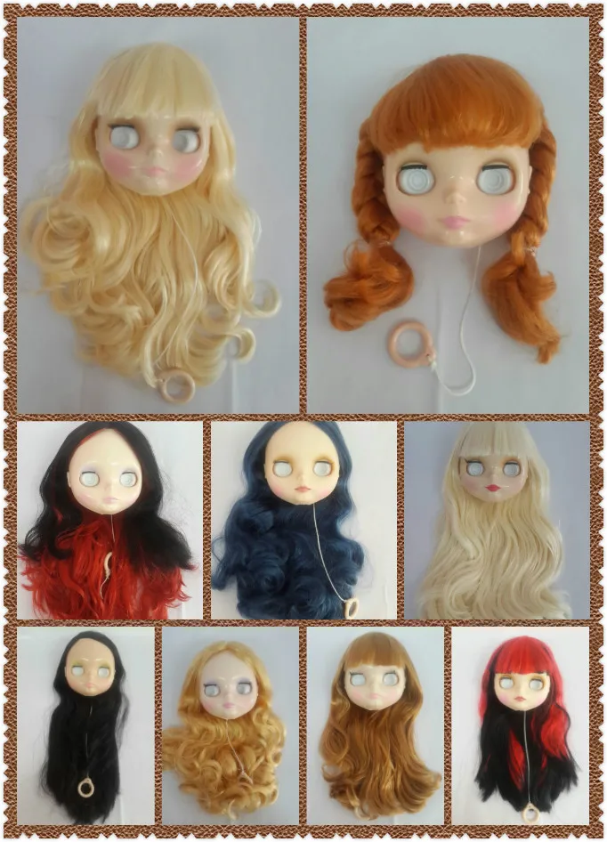 Голова кукла Blyth для самостоятельной смены (BDH S06)|blythe doll head|doll headhead for |