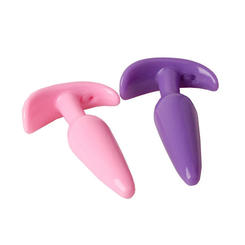 Мини силиконовая Анальная пробка стимуляция для мастурбации на заднем дворе