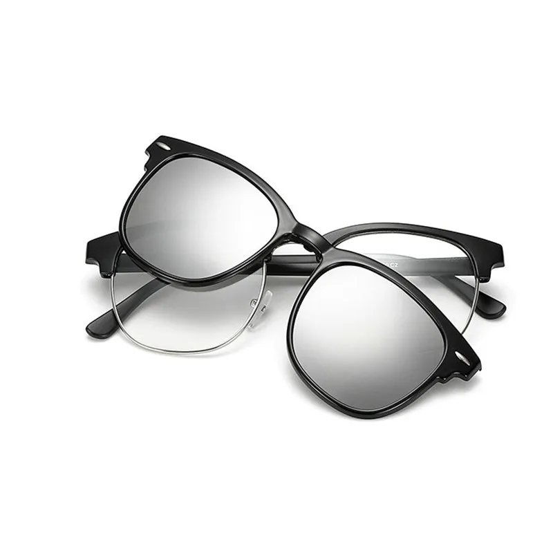 2019 Multi клипы очки магнитный зажим на солнцезащитные Для мужчин женщин
