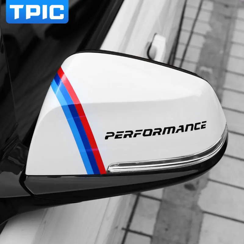 2PC New Style Rearview Mirror Stickers Decoration For bmw e90 e46 f30 f10 f07 f34 x1 x3 x4 x5 e70 f15 x6 f16 M3 M5 Car Styling | Автомобили