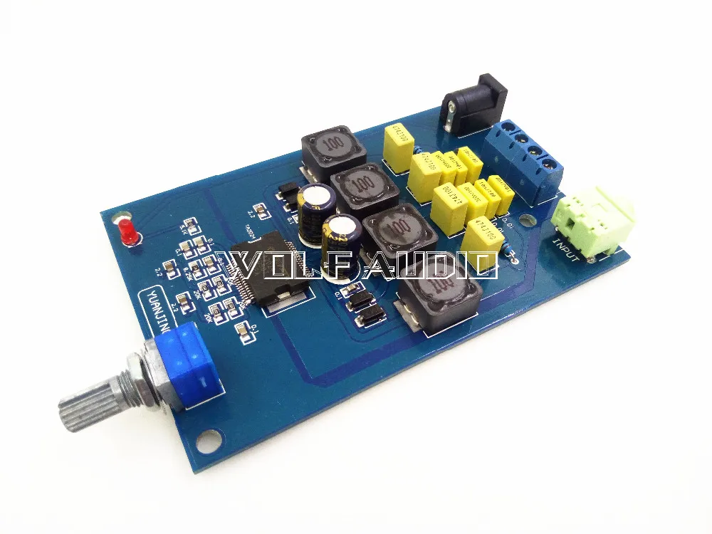 Новый список Hi Fi Tripath TA2024 Mini Class T стерео цифровая плата усилителя маленький