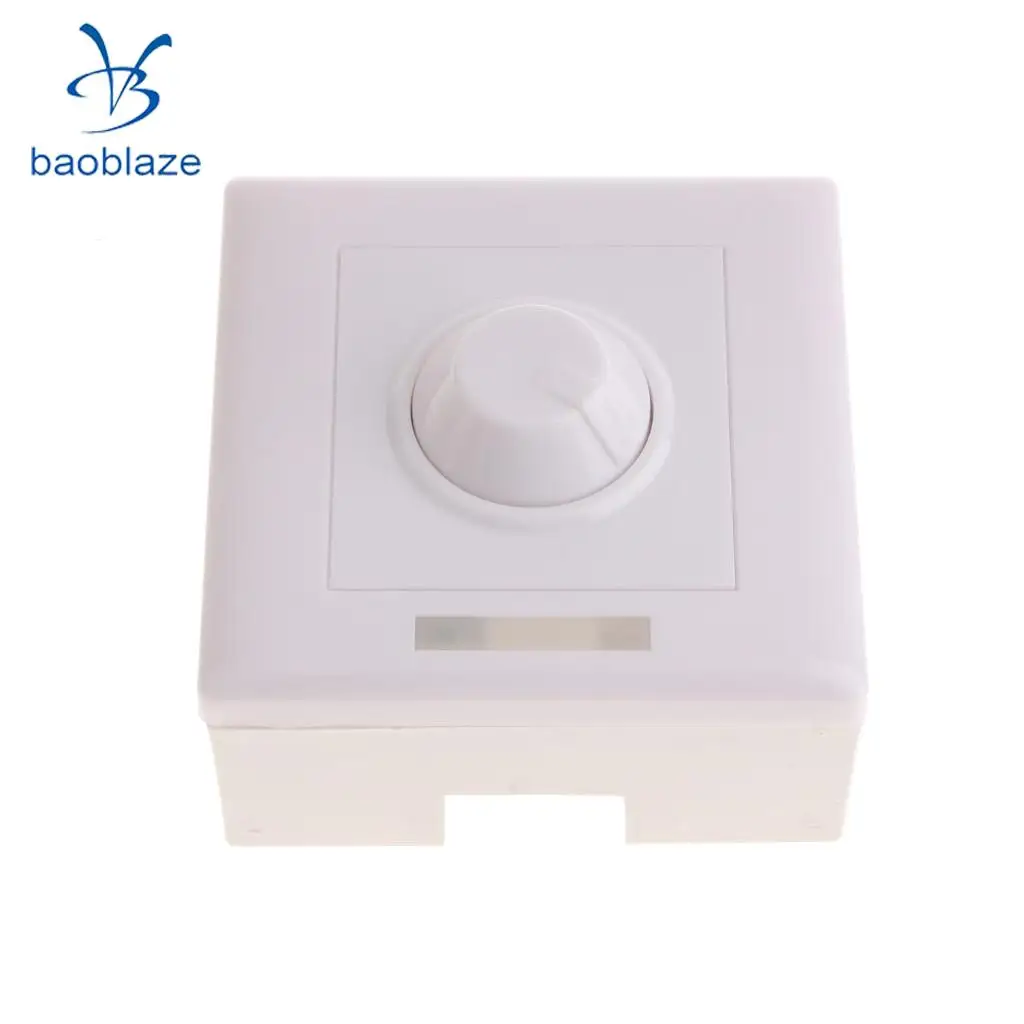 Диммируемый CFL/светодиодный диммер Baoblaze 1 Gang Way 110 240V с настенной розеткой и ИК
