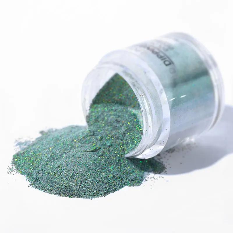 Голографические погружные порошки для ногтей градиентные блестящие украшения