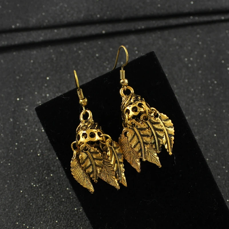 Винтажная креативная металлическая подвеска с кисточкой в форме колокольчика